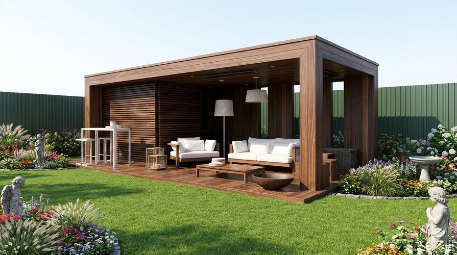 Современная беседка Савойя