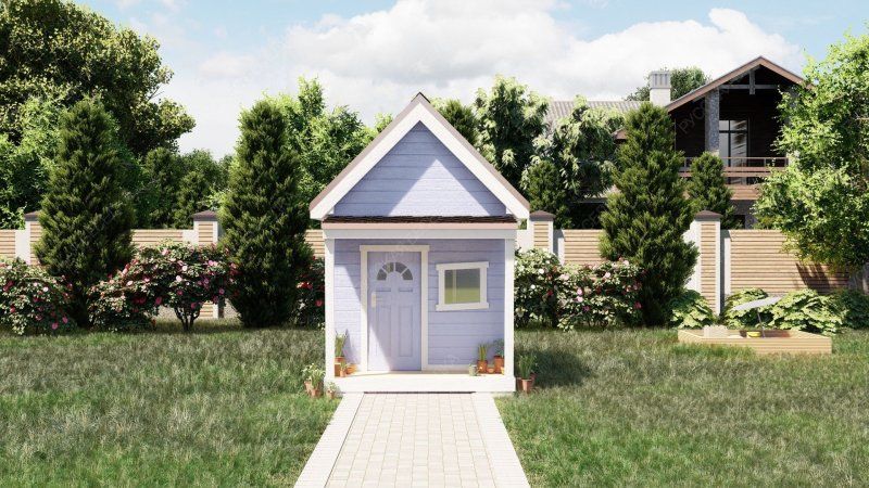 Детский домик Слоненок