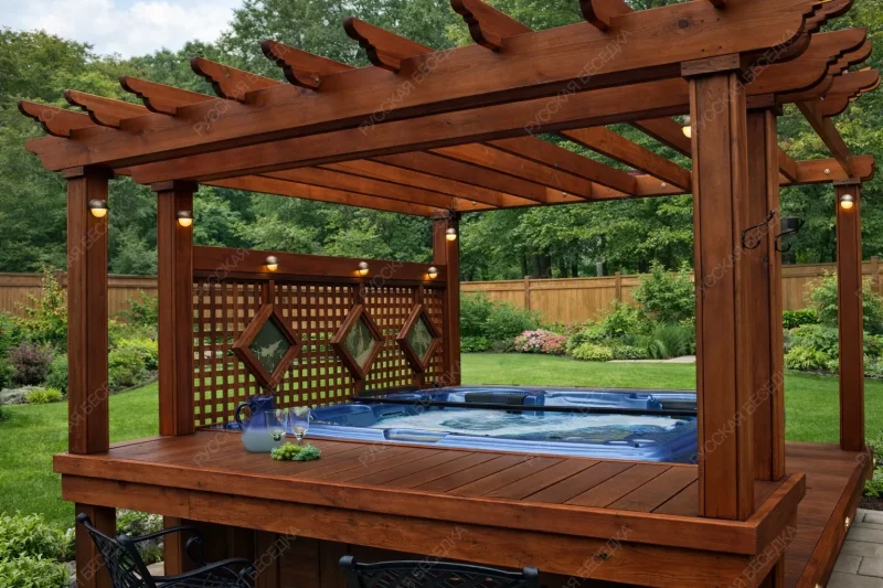 Пергола для бассейна Релакс