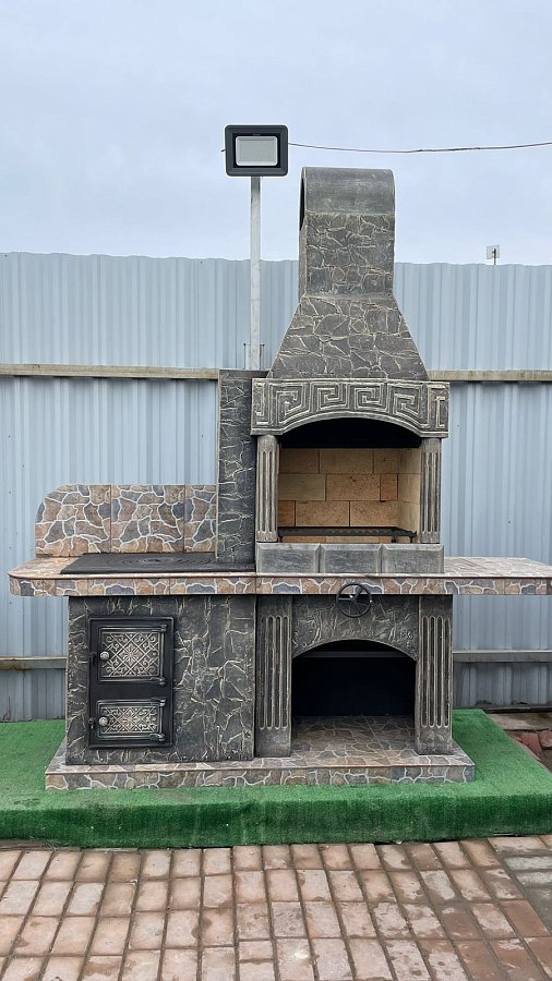 Печь № 15 — Барбекю с печью под казан