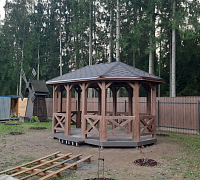 Овальная беседка ВЕЛЛА