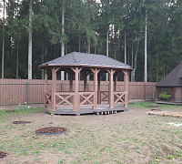 Овальная беседка ВЕЛЛА