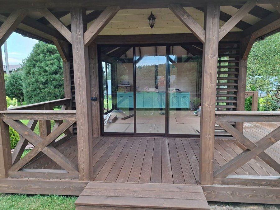 Застекленная беседка КАННА