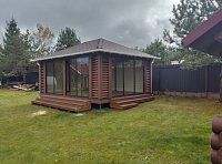 Закрытая беседка Балтика 4,5х6