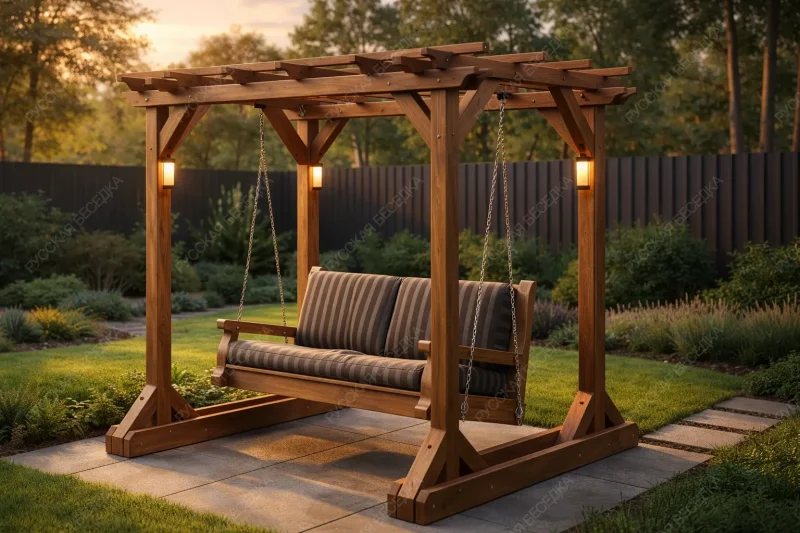 Садовые качели Сирень