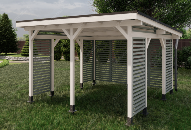 Квадратная беседка НИКА