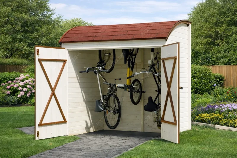 Гараж для велосипедов Кофр