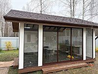 Застекленная беседка КАМПЕН 5х4