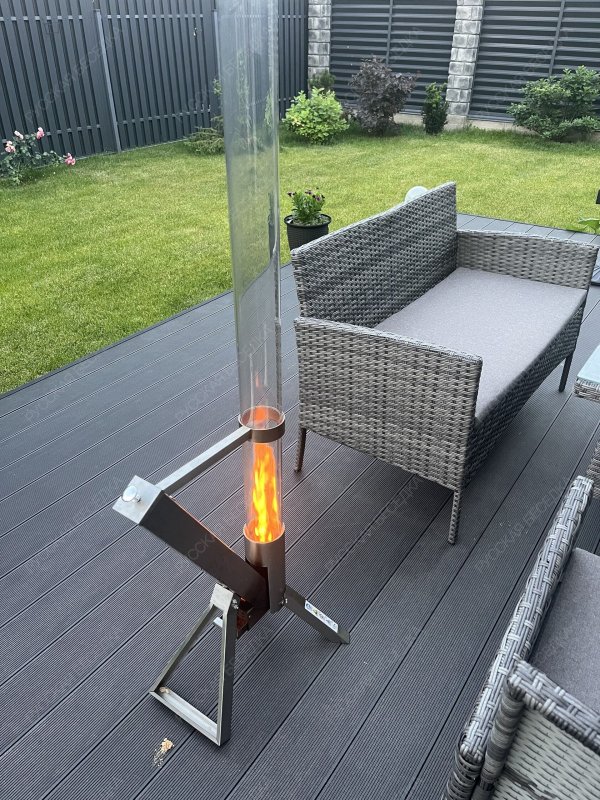 Уличный пеллетный обогреватель Fuego